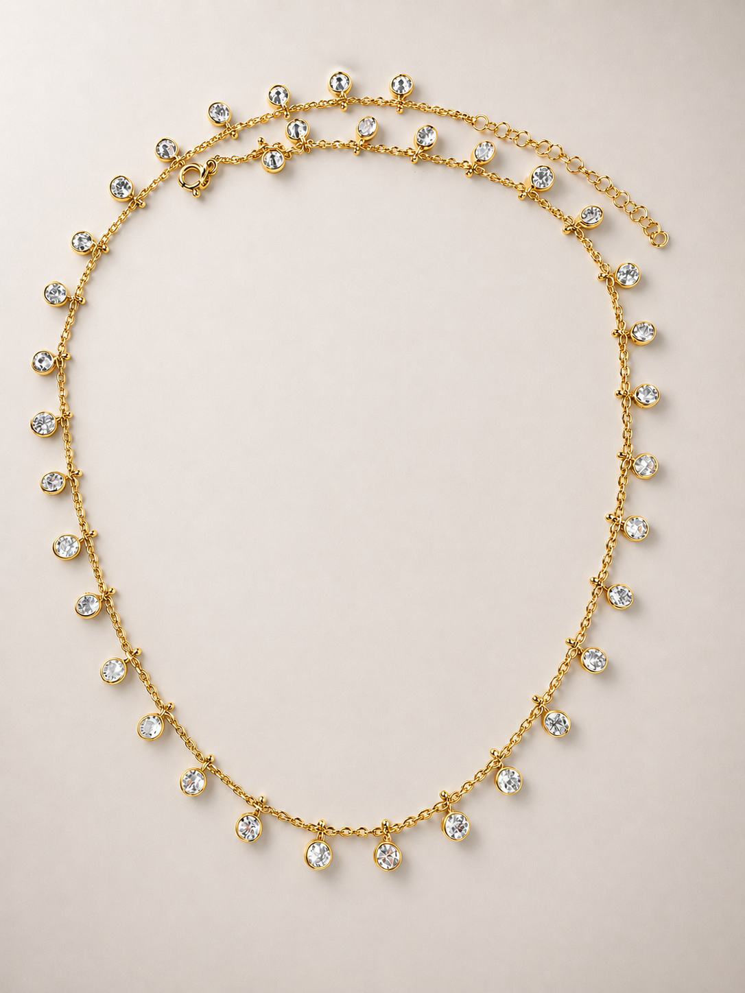 Light Diamond Necklace