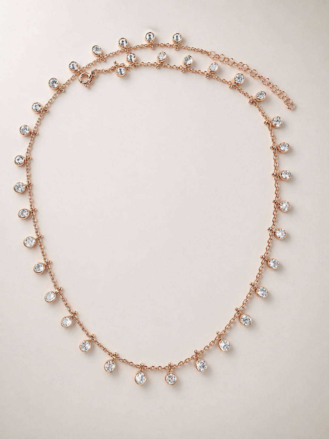 Light Diamond Necklace
