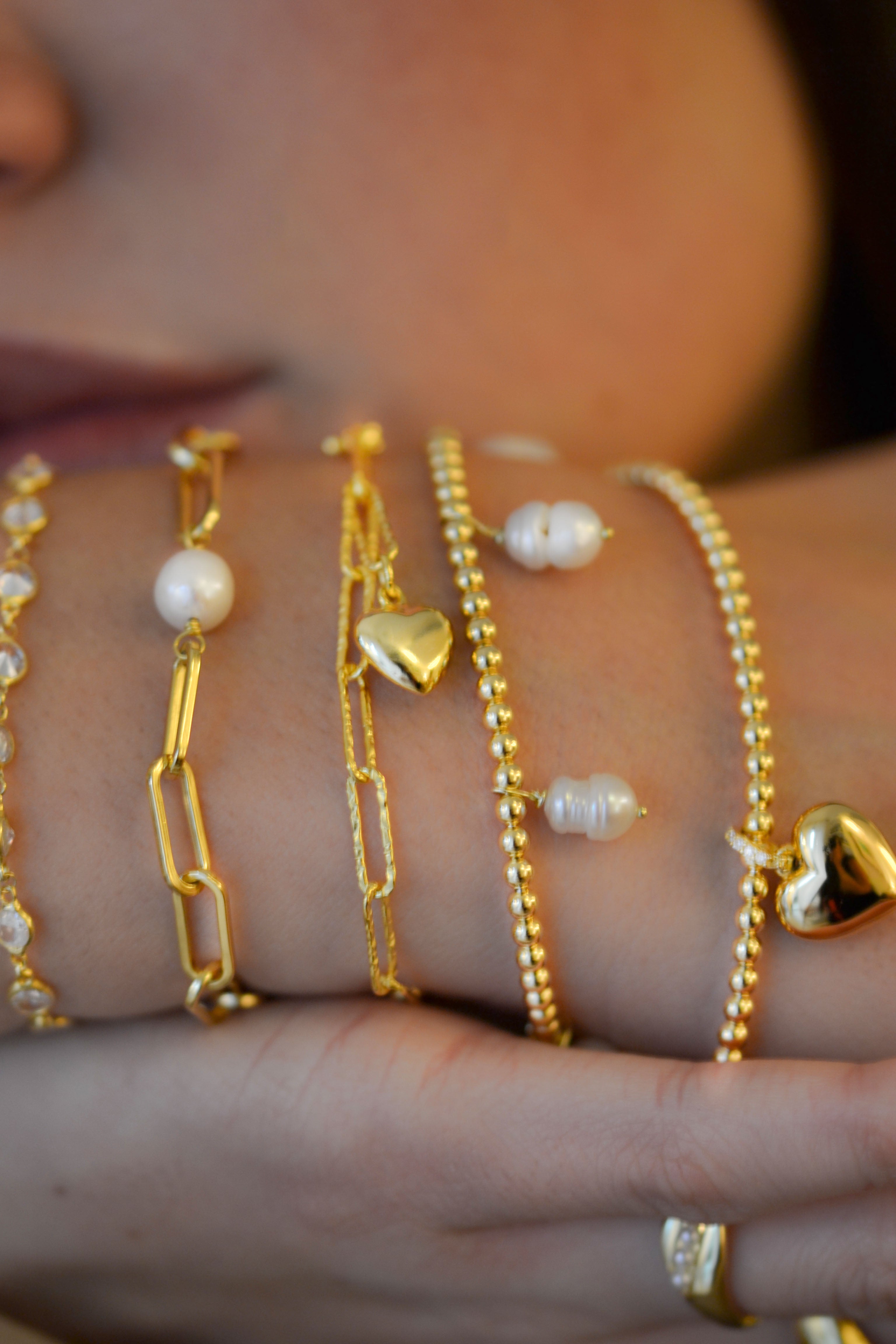 HEART CHAIN ​​BRACELET