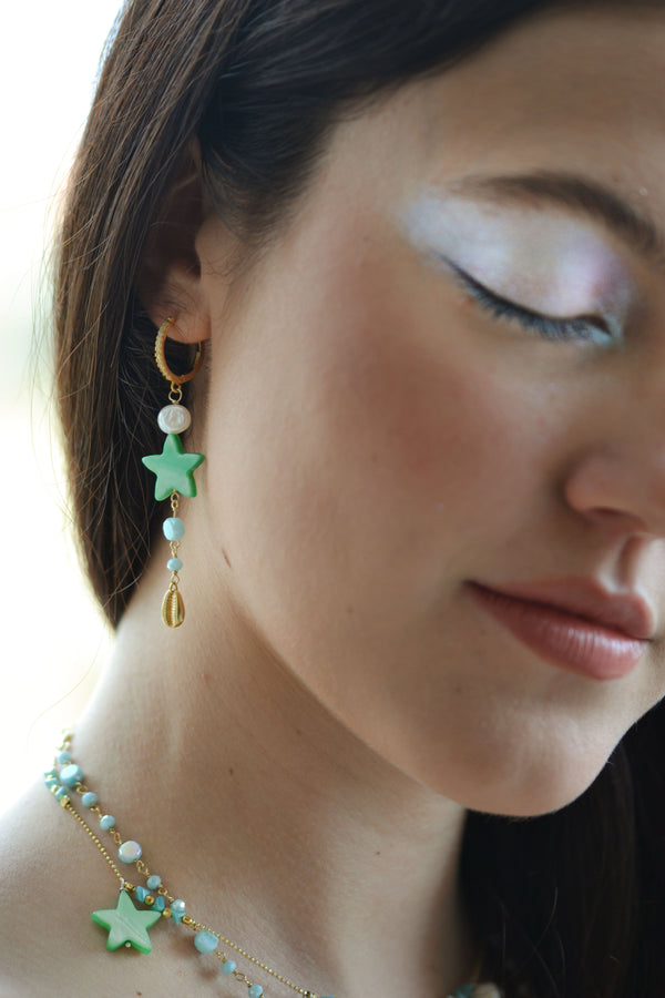 Light blue sorbet