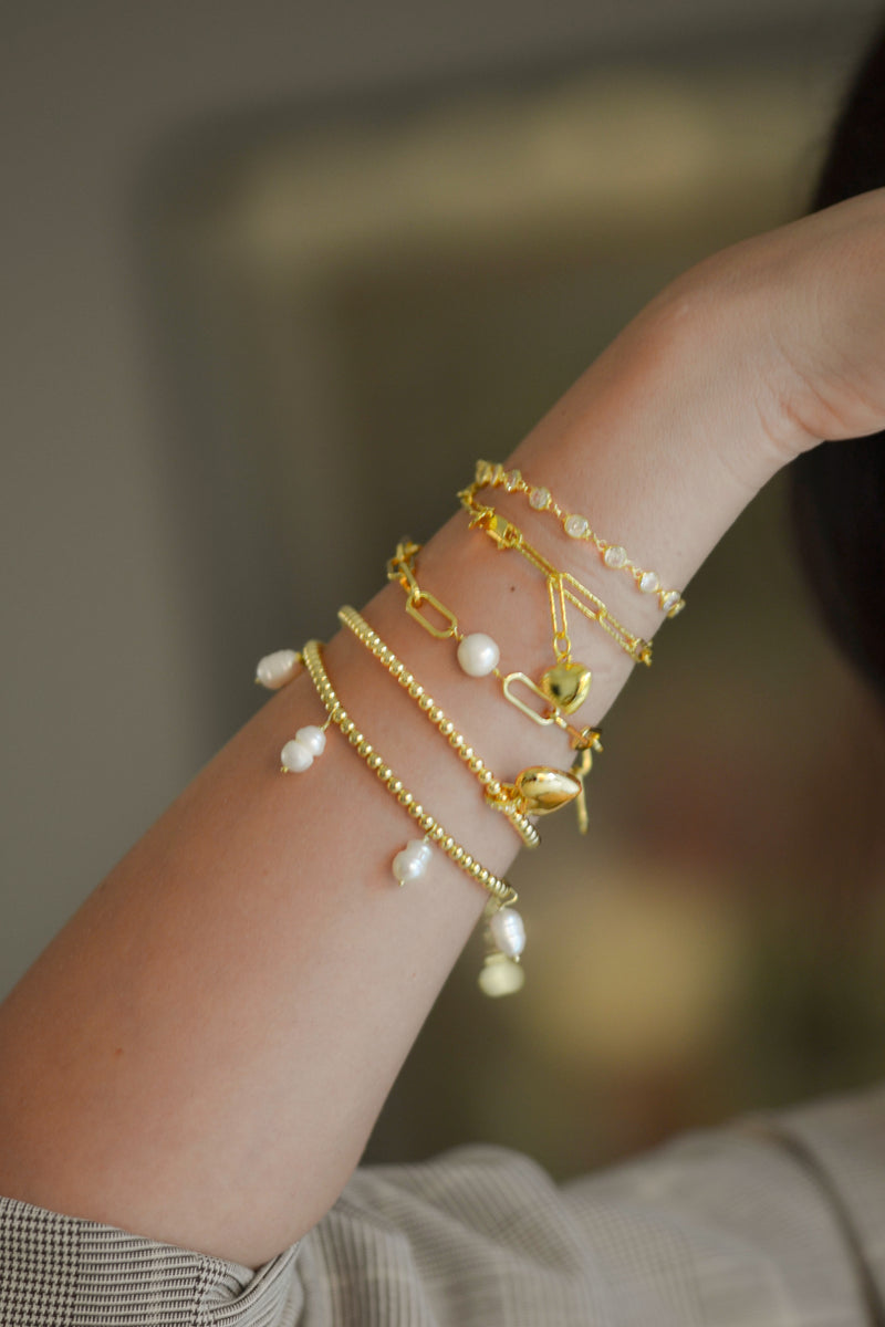 HEART CHAIN BRACELET