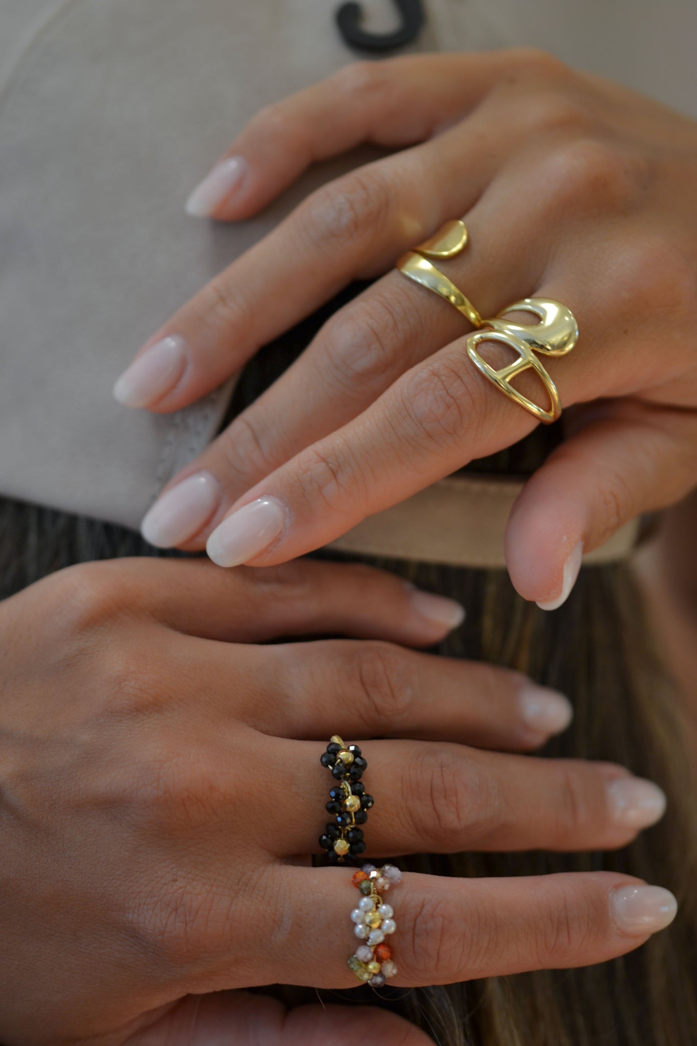 Multicolor Daisy Ring
