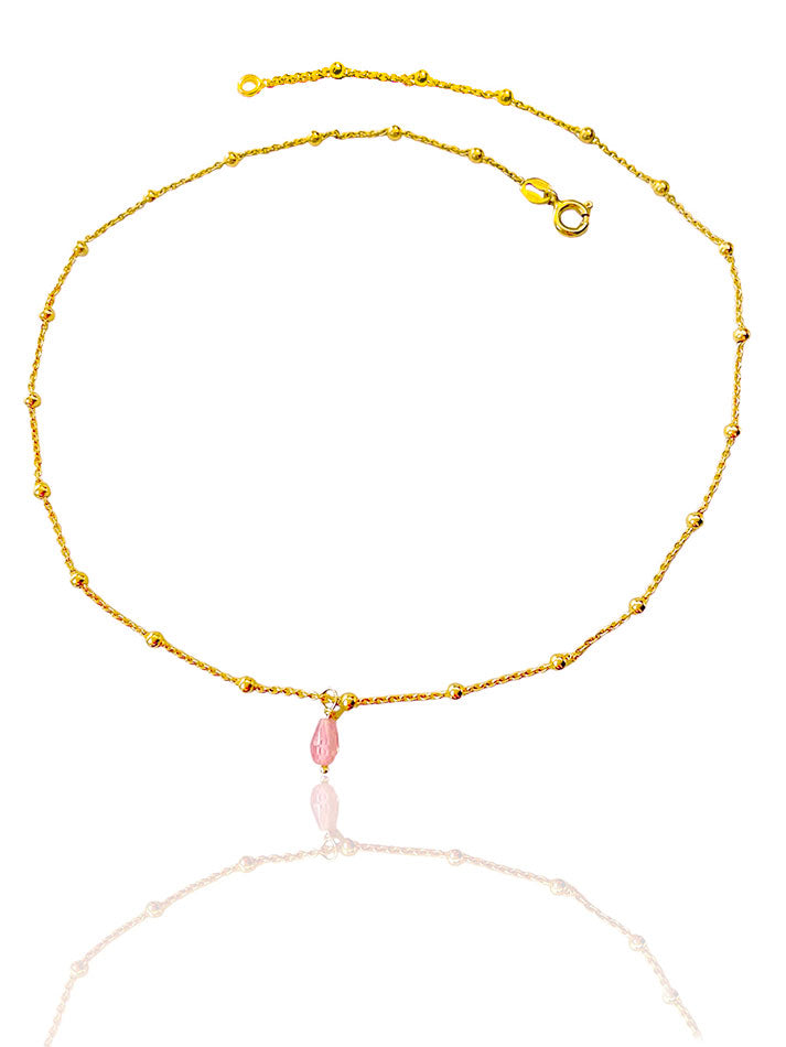 Portofino Pink Stone Necklace