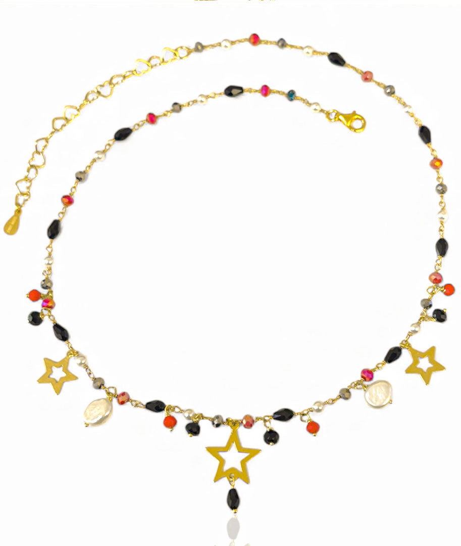 Stardust Holiday Necklace