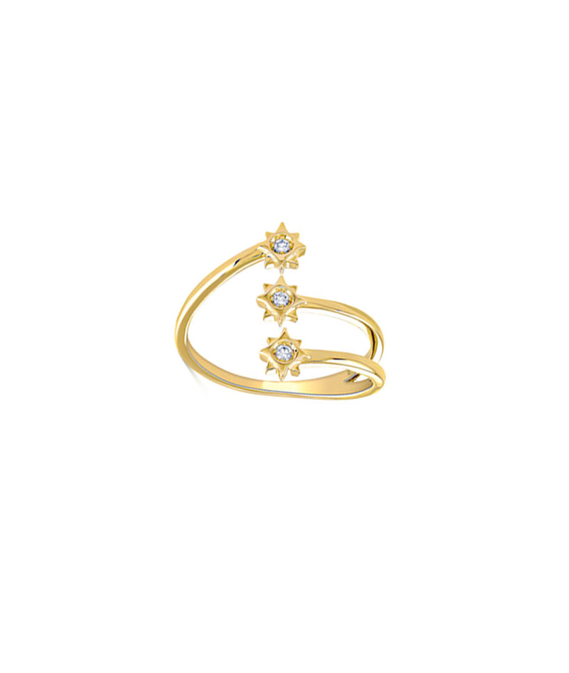 Three Diamonds Ring