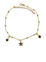 Black Star Anklet