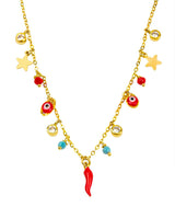Lucky Red Pepper Necklace