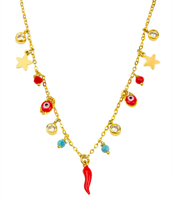 Lucky Red Pepper Necklace