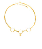 Circle Star Necklace