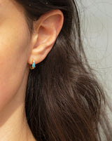Ocean Diamond Hoop