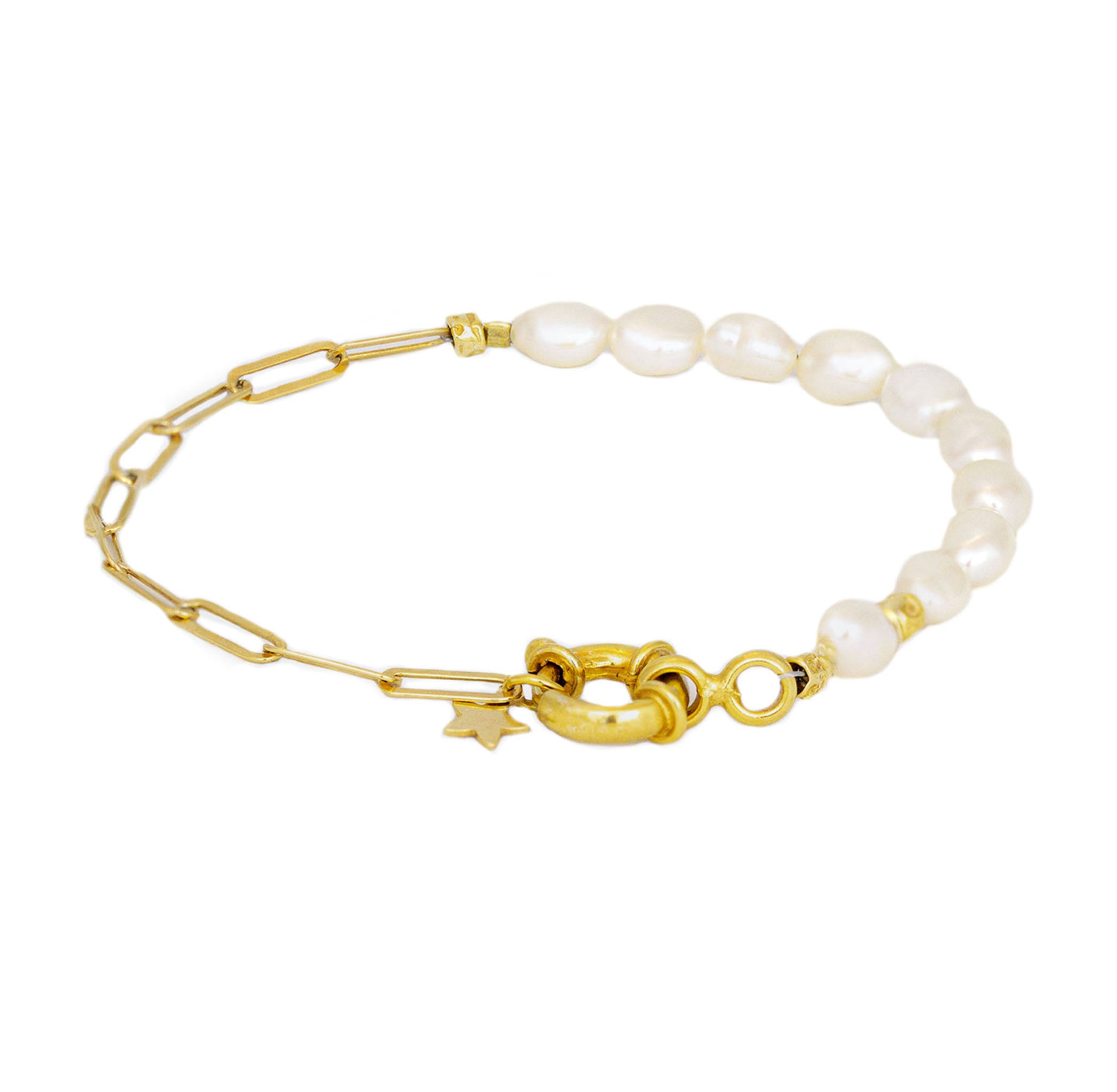 Pearl Chain Bracelet