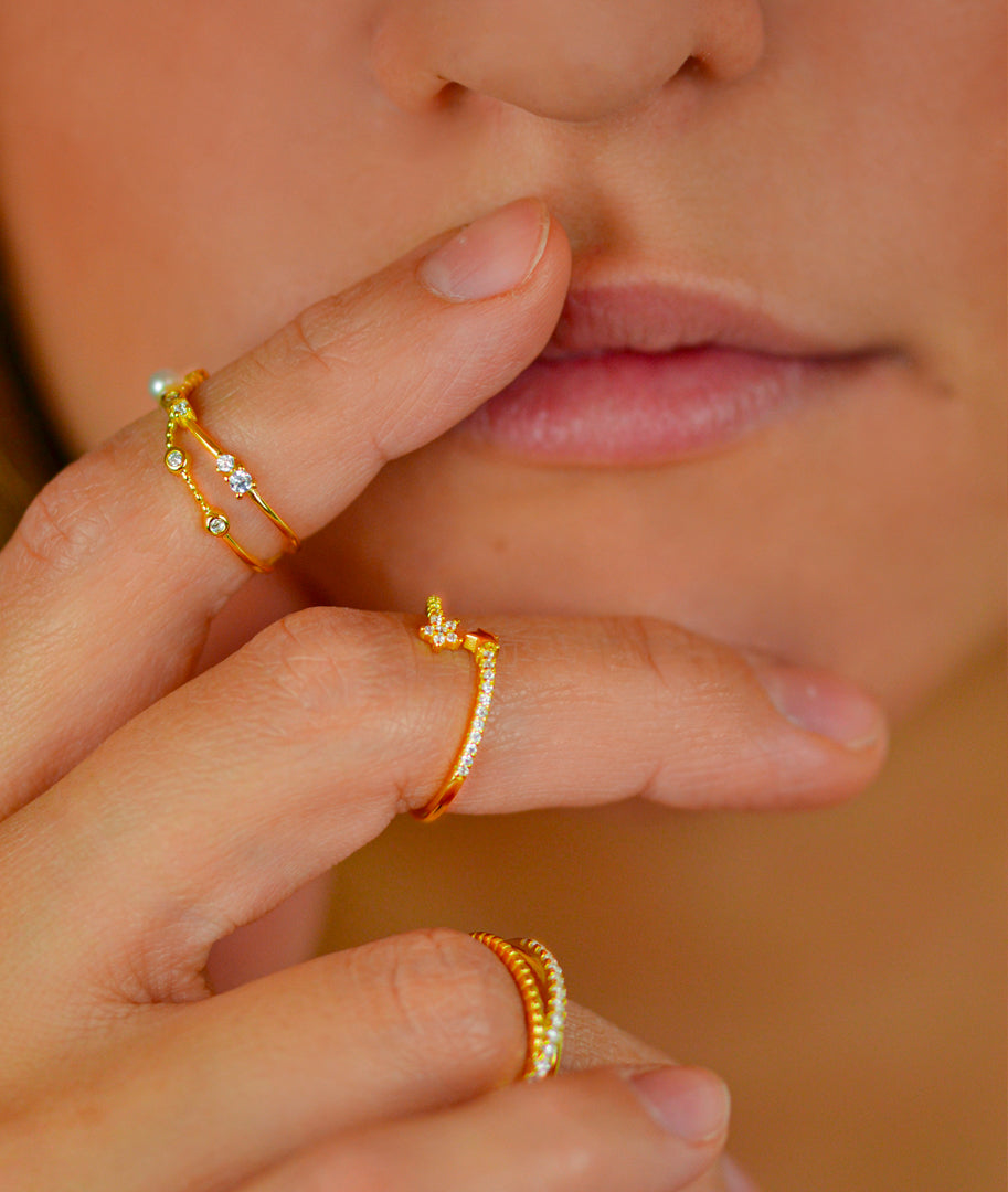 Pearl Braid Ring